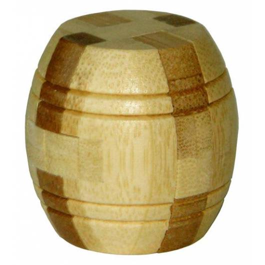 Łamigłówka 3D BAMBOO - Barrel - poziom 3/4
