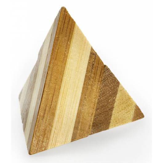 Łamigłówka 3D BAMBOO - Pyramid - poziom 1/4