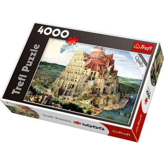 Puzzle 4000 Wieża Babel TREFL