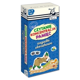 Zagadki obrazkowe. Czytanie, koncentracja, pamięć