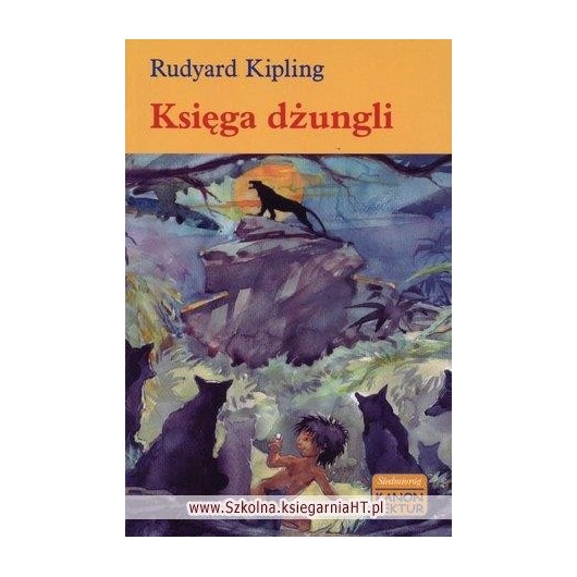 Księga dżungli - kanon lektur wyd. 2008 SIEDMIORÓG